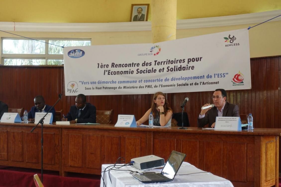 Yaoundé 25-26 janvier 2017, l'ODCO a participé aux 1ères rencontres des territoires pour l'économie sociale et solidaire au Cameroun